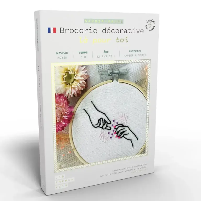 Kit broderie amour