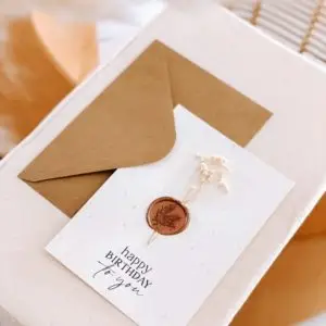 Jolie carte anniversaire faite à la main par LaureMjoy