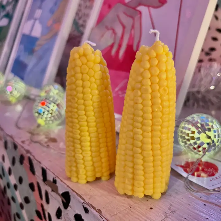Bougie pop corn