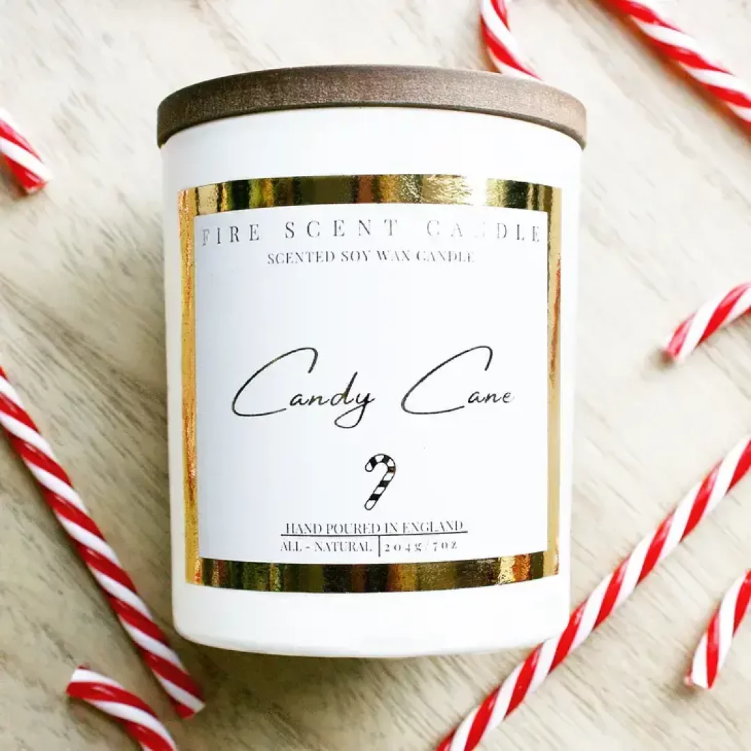 Bougie Candy Cane