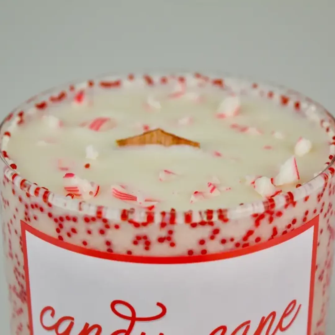 bougie candy cane