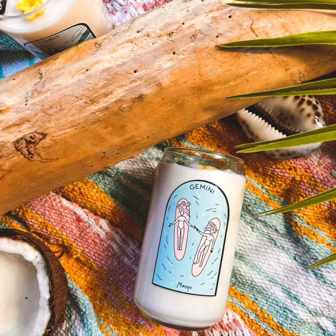bougie parfumé mangue